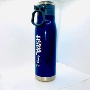 Disney Wish Lumos h2go 25 oz Stainless Steel Superior Insulation Water Bottle!